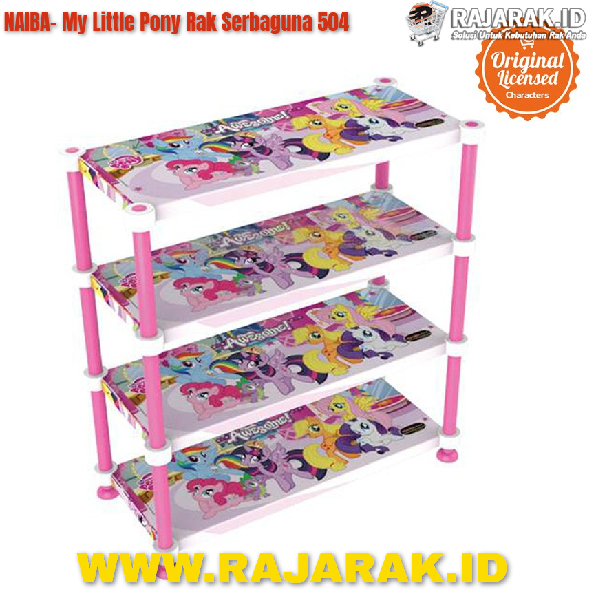  NAIBA  MY LITTLE PONY 504 RAK  SERBAGUNA 4 SUSUN RAJARAK 