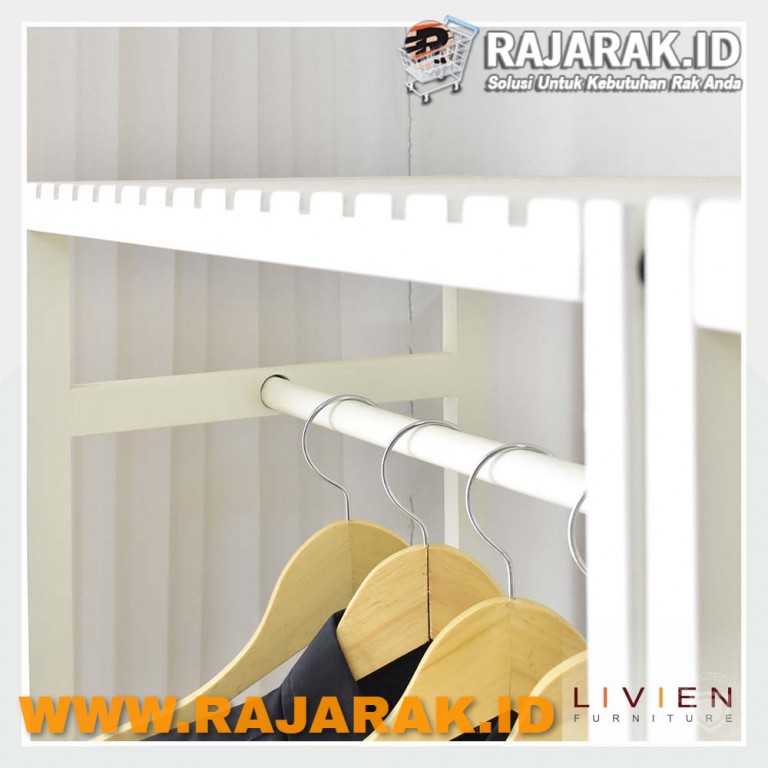  LIVIEN  FURNITURE  RAK GANTUNGAN BAJU HANGER STYLISH 