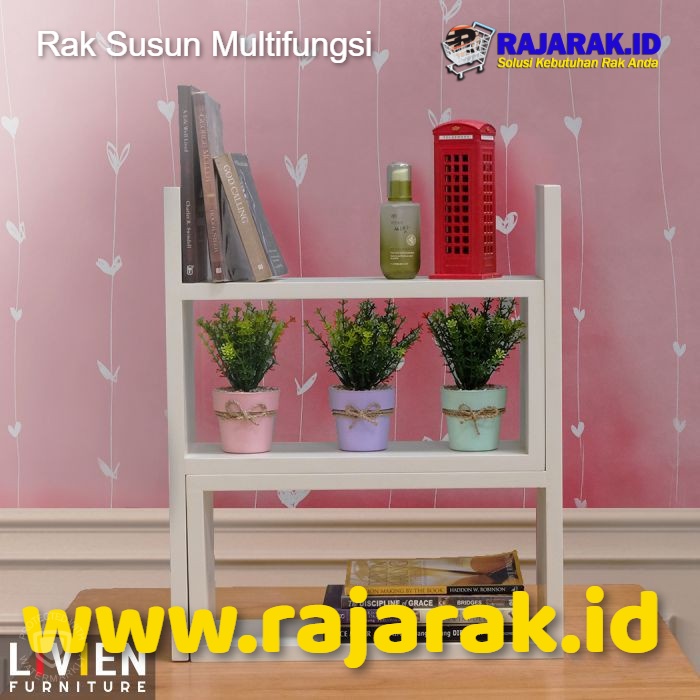  LIVIEN  FURNITURE  RAK SUSUN MULTIFUNGSI RAJARAK ID 