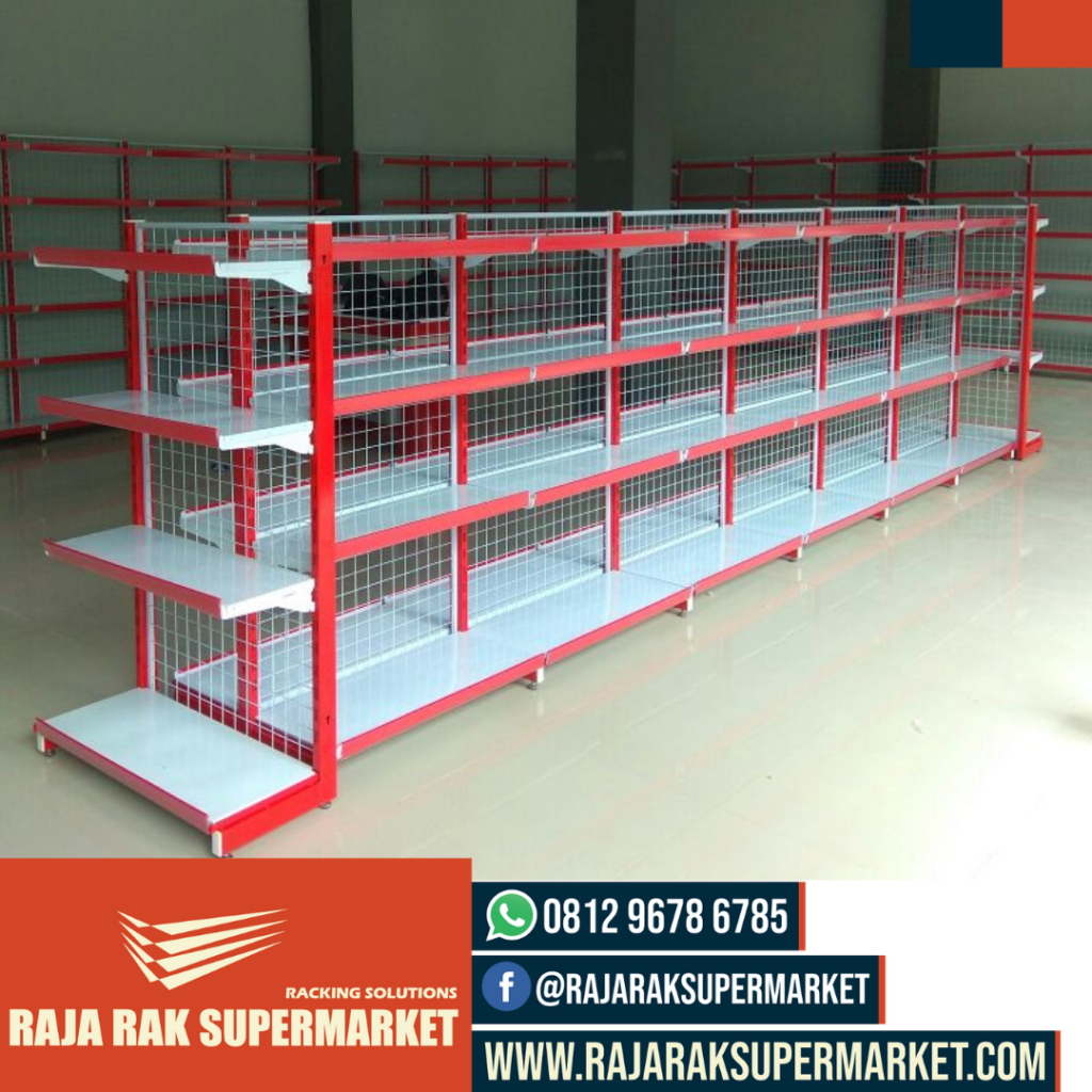 RAK MINIMARKET: RAK DISPLAY PRODUK UNTUK TOKO RITEL 